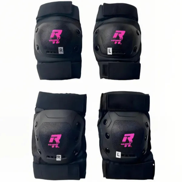 Ryder 2 In 1 Knee And Elbow Pads Protector Pink