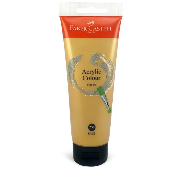 Faber-Castell Acrylic Color Tube 120ml - Gold