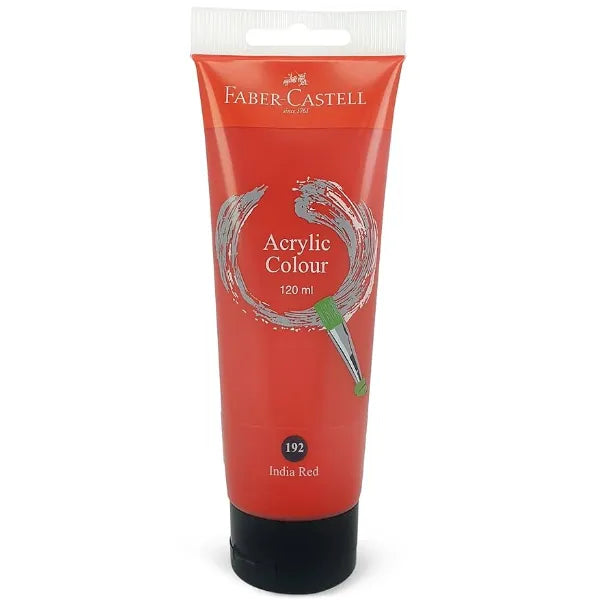 Faber Castell Acrylic Colour Red 120 ml