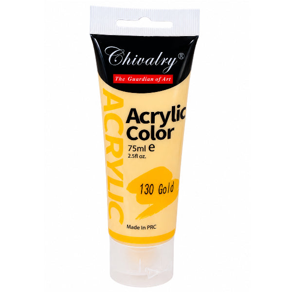 Chivalry Gold Acrylic Paint – 75Ml
