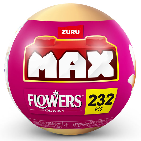 Zuru - Max Premium Garden Long Flowers Building Bricks - Assorted (Includes 1 Plant)