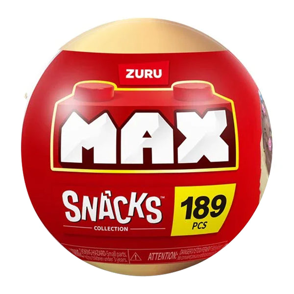 Zuru - Max Snacks Series Premium Building Blocks - Assorted (Includes 1 Snack)