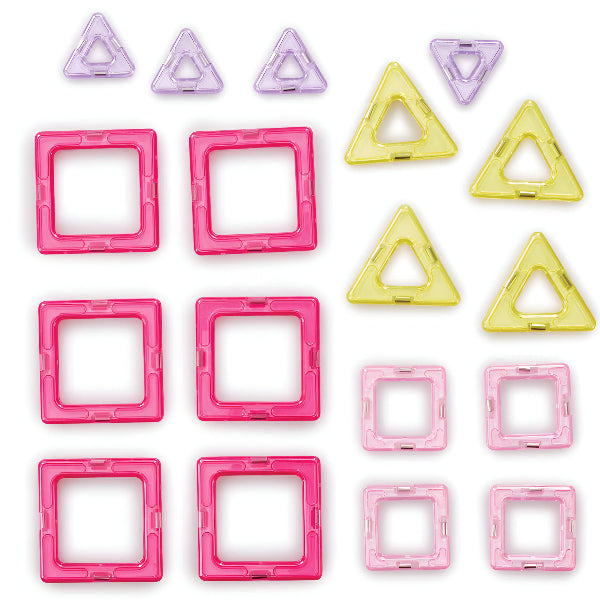 Magnimake Pastel Starter Set – 18-Piece Magnetic Building Kit alternate