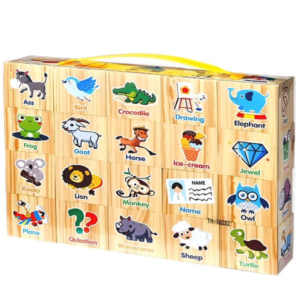 Kids’ Educational Foam Building Blocks Set – 20 Pieces