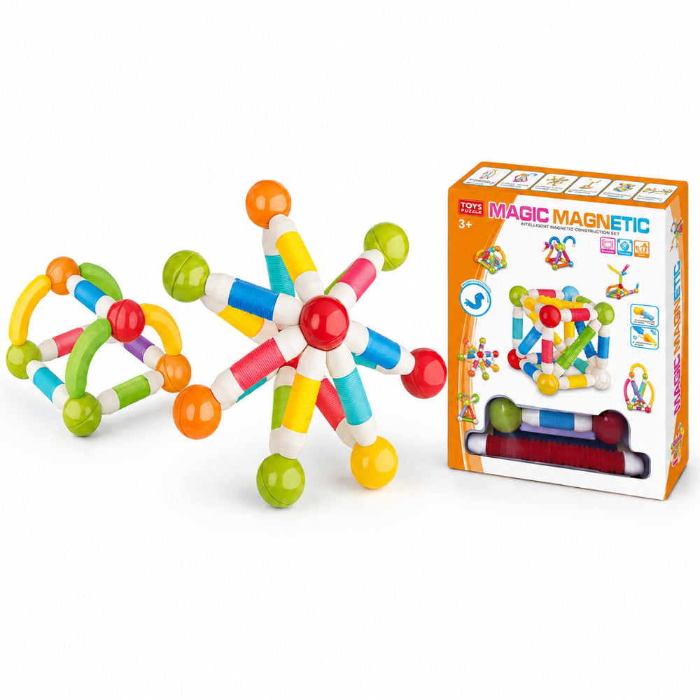 Kids Magic Magnetic Construction Building Set 38Pcs