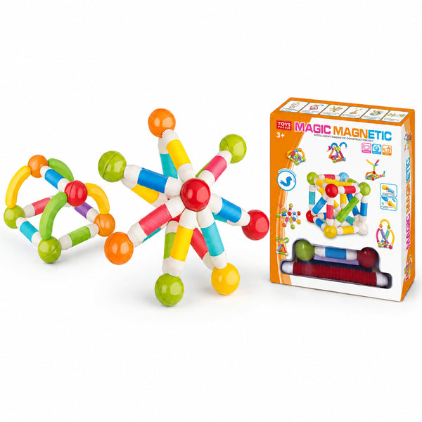 Kids Magic Magnetic Construction Building Set 38Pcs