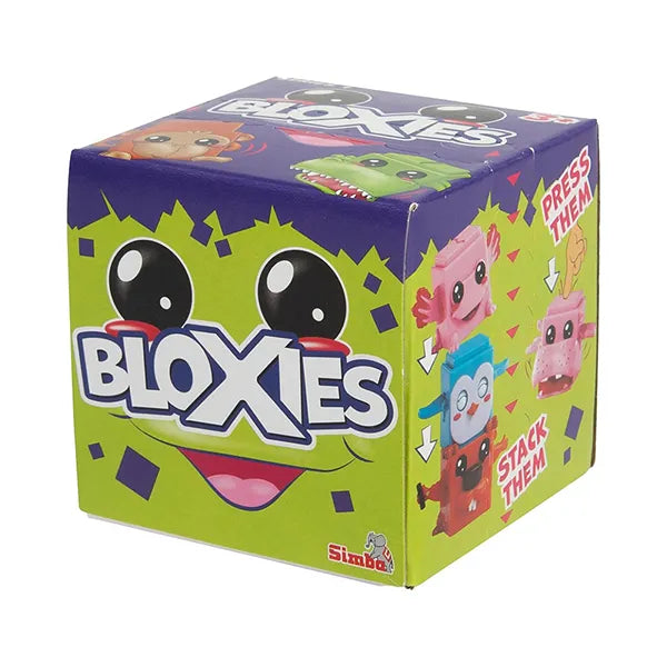 Simba Bloxies Stackable Animal Blocks – Wave 1 Collectible Figures (BBST151)