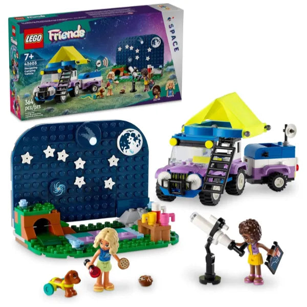 Lego Friends Stargazing Camping Vehicle Toy 42603 with 364pcs