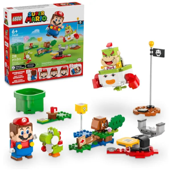 Lego Super Mario Adventures with Interactive Mario Toy 71439 with 218 pcs