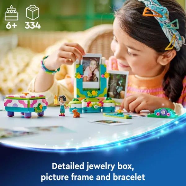 Lego Disney Mirabel's Photo Frame and Jewellery Box Building Set Toy 43239 with 334 pcs alternate