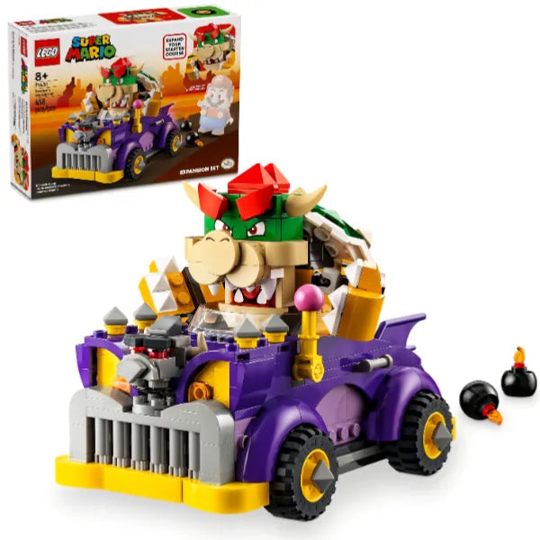 LEGO Super Mario Bowser's Muscle Car Expansion Set 71431 (458 Pieces)