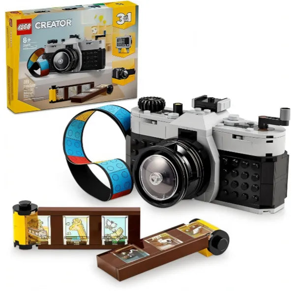 Lego Creator 3 in 1 Retro Camera Building Toy 31147 with 261pcs