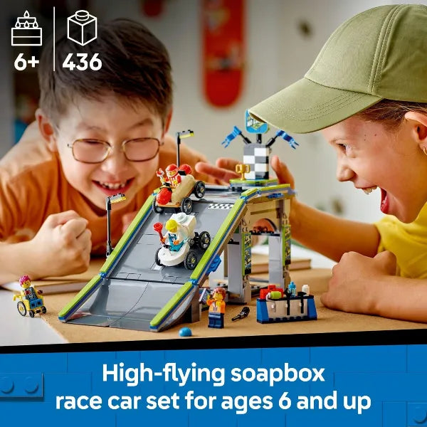 LEGO City No Limits: Race Car Ramp Track Toy 60460 - 436 PCS alternate