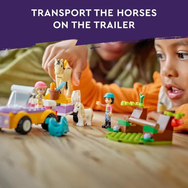 LEGO Friends Horse & Pony Trailer Adventure Playset 42634 - 105 PCS alternate