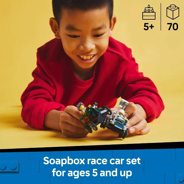 LEGO City Airplane vs. Hospital Bed Race Car Pack Building Toy 60459 - 70 PCS alternate