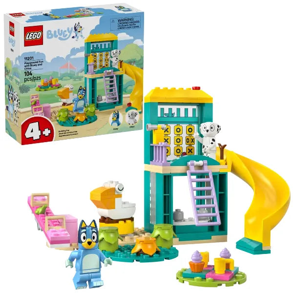 LEGO Bluey Playground Fun Sensory Building Blocks with Bluey & Chloe 11201