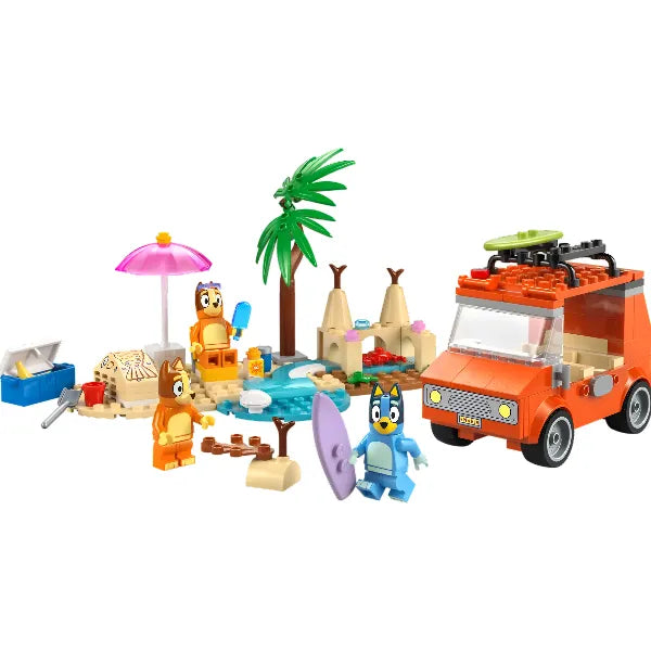 LEGO Bluey: Bluey's Beach & Family Car Trip – Educational Building Blocks Toy for Kids (11202) alternate