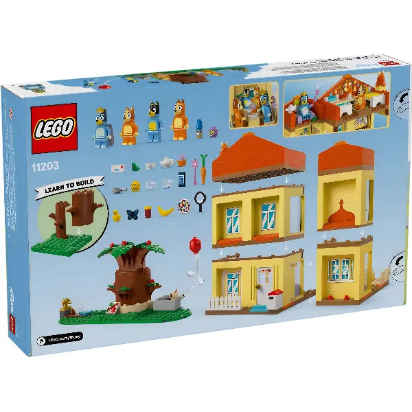 LEGO Bluey: Bluey's Family House – Building Blocks Set for Kids 11203