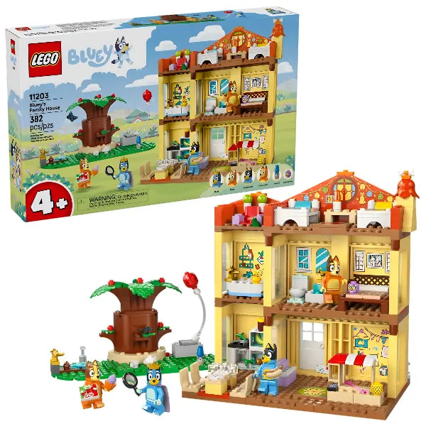 LEGO Bluey: Bluey's Family House – Building Blocks Set for Kids 11203 alternate