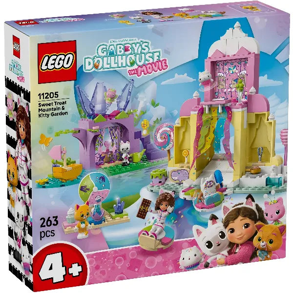 LEGO Sweet Treat Mountain & Kitty Garden – Building Block Set for Kids 11205