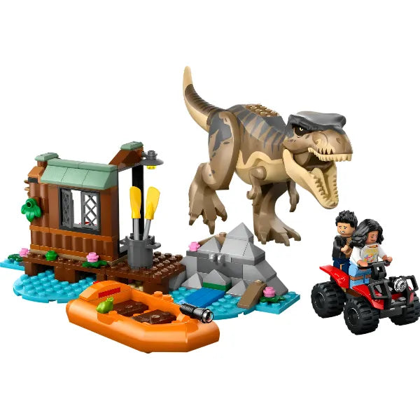 LEGO Jurassic World 76975 T. rex River Escape – Dinosaur Figure Building Block Set alternate
