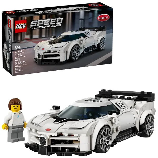 LEGO Speed Champions: Bugatti Centodieci Hyper Sports Car – Building Block Set (77240)