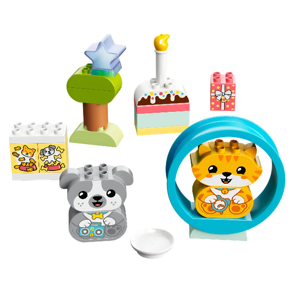 Lego 10977 My First Puppy & Kitten With Sounds – Interactive Duplo Animal Playset For Toddlers alternate