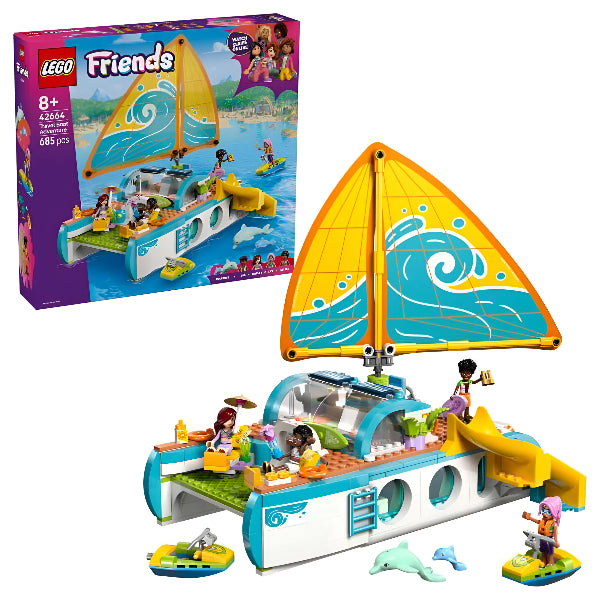Lego Friends Travel Boat Adventure Building Kit 42664