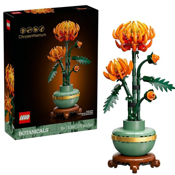 Lego Botanicals Chrysanthemum Building Set -10368 (278 pieces)