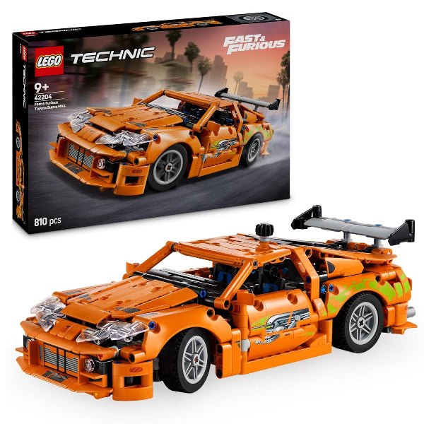 LEGO Technic Fast and Furious Toyota Supra MK4 Toy Car Model Kit 42204(BBTT325)