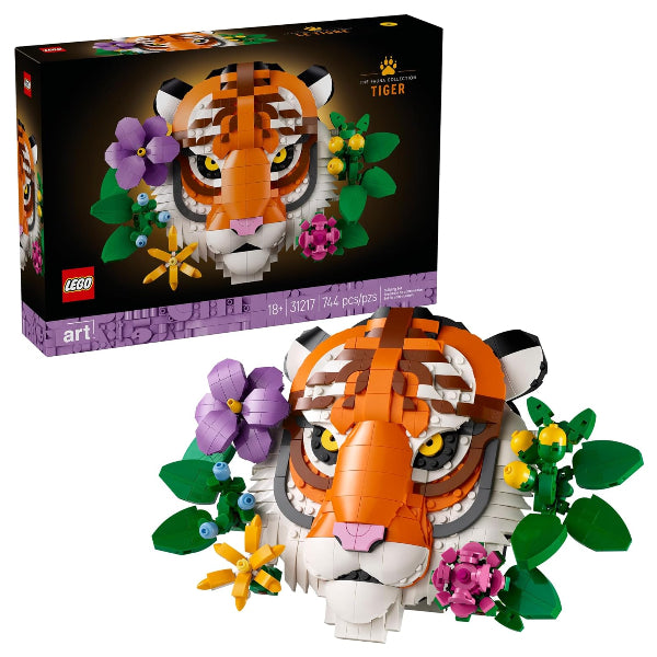 LEGO Art The Fauna Collection - Tiger Building Set(BBTT332)
