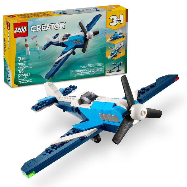 Lego Creator 3 in 1 Aircraft Race Plane Toy - 31160