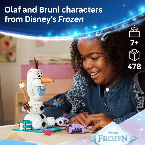 Lego Disney Frozen Olaf & Bruni Picnic Set – Building Toy 43287 alternate