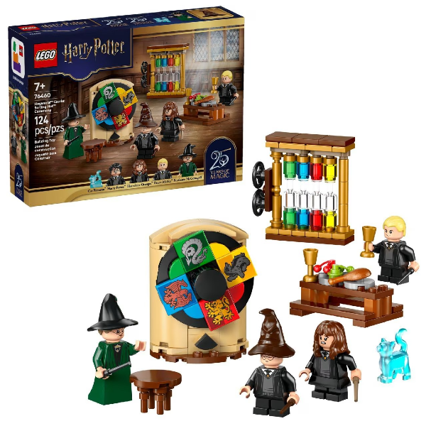 LEGO® Harry Potter™ Hogwarts™ Castle: Sorting Hat™ Ceremony Set 76460 – Buildable Magical Playset for Kids 7+