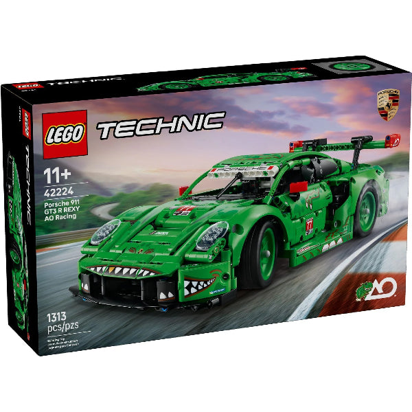 Lego Technic Porsche 911 Gt3 R Rexy Ao Racing Car 42224 Building Set For Kids