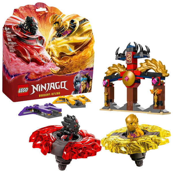 Lego Ninjago Dragon Spinjitzu Battle Pack – Spinning Action Building Toy-71826