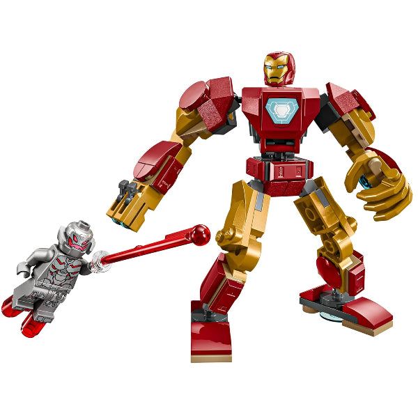 Lego Marvel Iron Man Mech Vs Ultron – Action Super Hero Build Set (76307) alternate