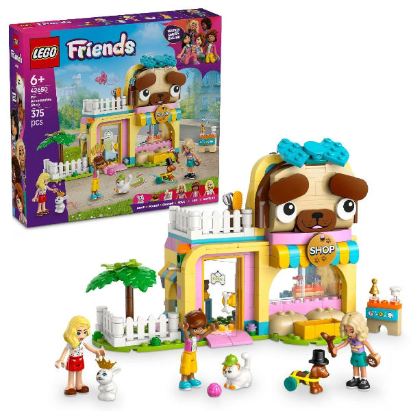 Lego Friends Pet Shop – Buildable Accessories Store Set (375 Pieces)