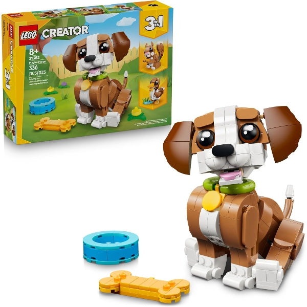 Lego Creator 3-In-1 Playful Puppy Dog Building Set-31382 (336 Pieces )