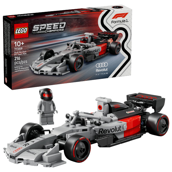 Lego Speed Champions 77259 Audi Revolut F1® Team R26 Race Car – Formula 1 Building Set For Kids 10+