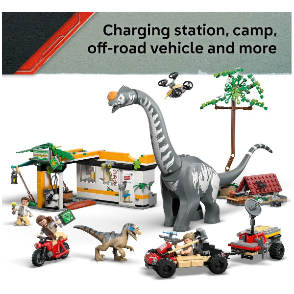 Lego Jurassic World Raptor & Titanosaurus Tracking Mission Set – 76973 (582 Pieces) alternate