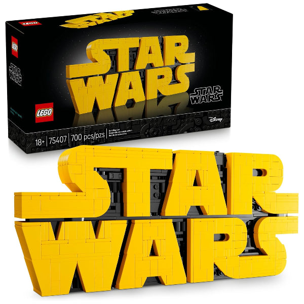 Lego Star Wars Brick-Built Star Wars Logo Building Set 75407