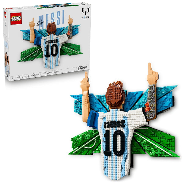 Lego Icons Lionel Messi Celebration Building Set (1427 Pieces)