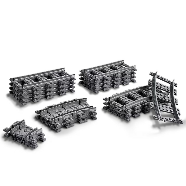 Lego City Train Tracks Expansion Set 20 Pieces Railway Track Pack 60205 alternate