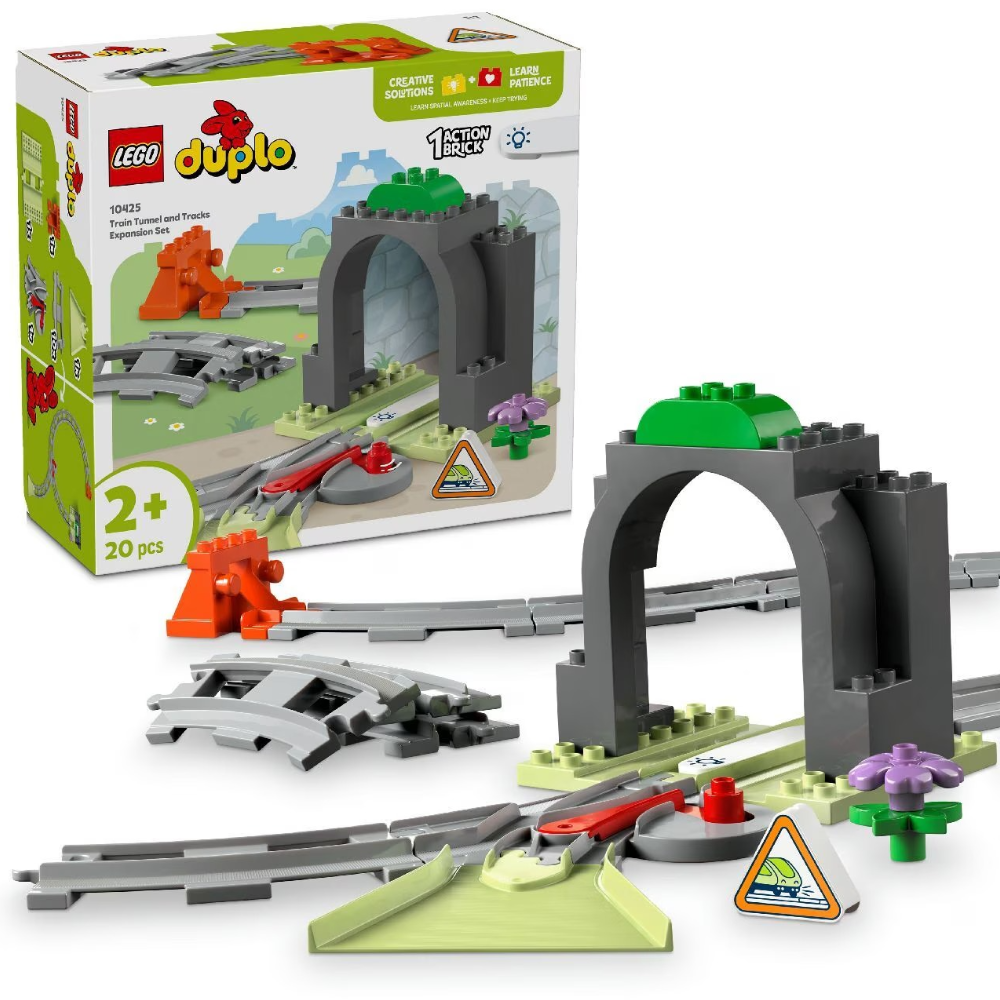 Lego Duplo Train Tunnel And Tracks Expansion Set 10425 Age 2+