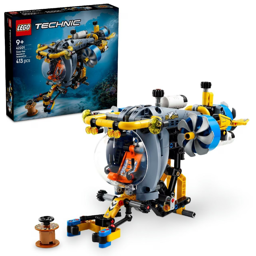 Lego Technic Deep-Sea Research Submarine Toy 42201 Age 9+