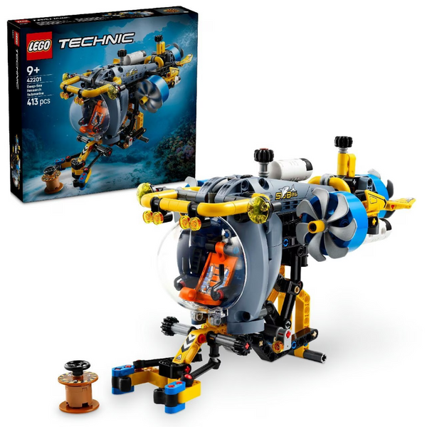 Lego Technic Deep-Sea Research Submarine Toy 42201 Age 9+