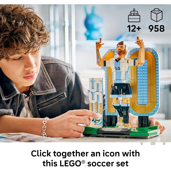 LEGO Lionel Messi Soccer Legend Building Set (958 Pcs) alternate