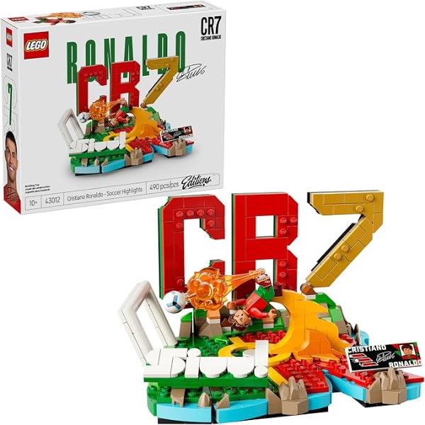 LEGO Editions Ronaldo Football Highlights Set – 490 Pcs