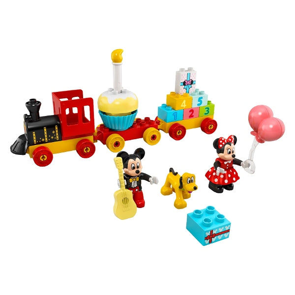 Lego Duplo Disney Mickey & Minnie Birthday Train 10941 – Building Blocks Set For Toddlers Age 2+ alternate